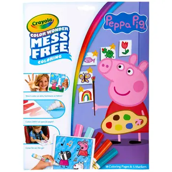 Crayola Color Wonder Series, Disney Princess & Peppa Pig, Mess Free Coloring, Easter Basket Stuffer, Toys & Gifts