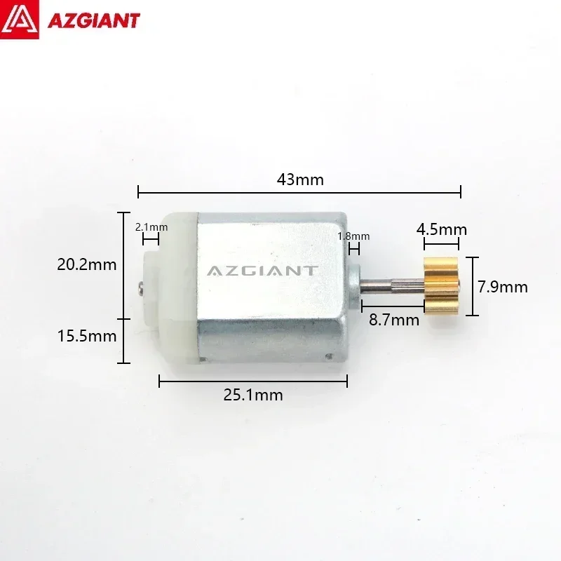 

Azgiant высококачественный сменный двигатель для 932431-101 fc140sj. 12В, двигатель бокового дверного замка