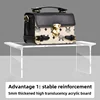 Acrylic Display Rack Transparent Height Increase Shoe Ornament Storage Rack Figurine Display Multifunctional Storage Holders 2