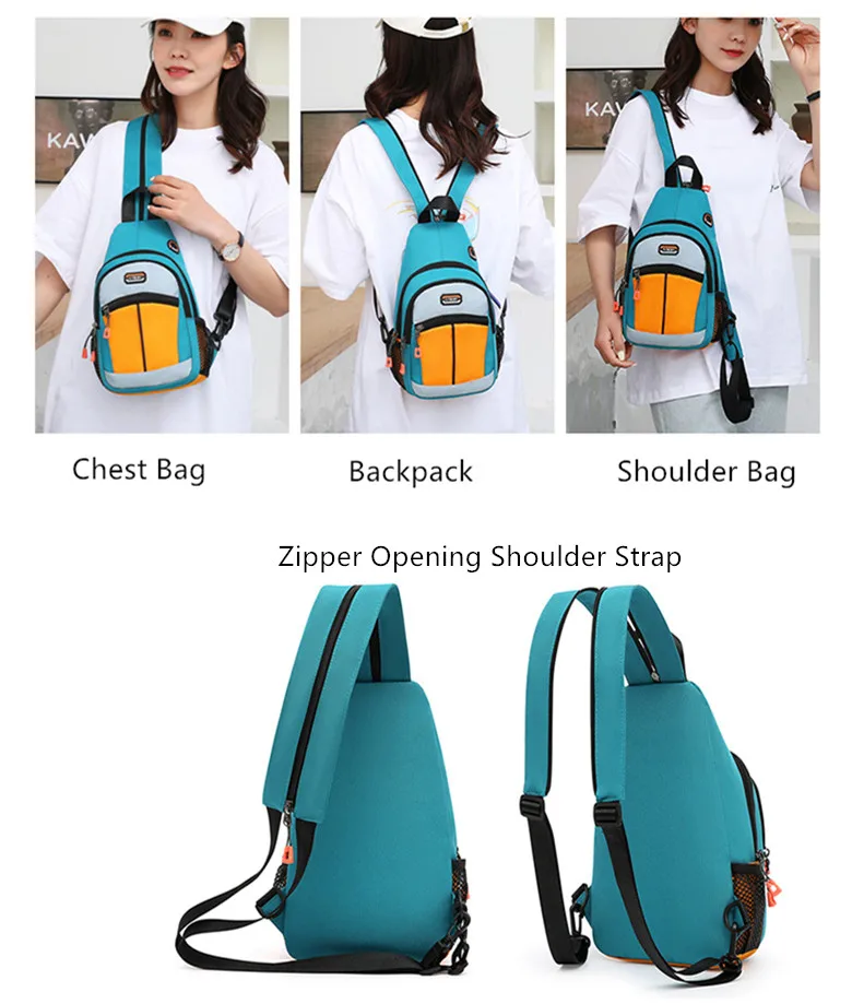 Fengdong small crossbody bags for women messenger bags casual sling chest bag female mini travel bag sport backpack shoulder sling chest bag female shoulder bag
