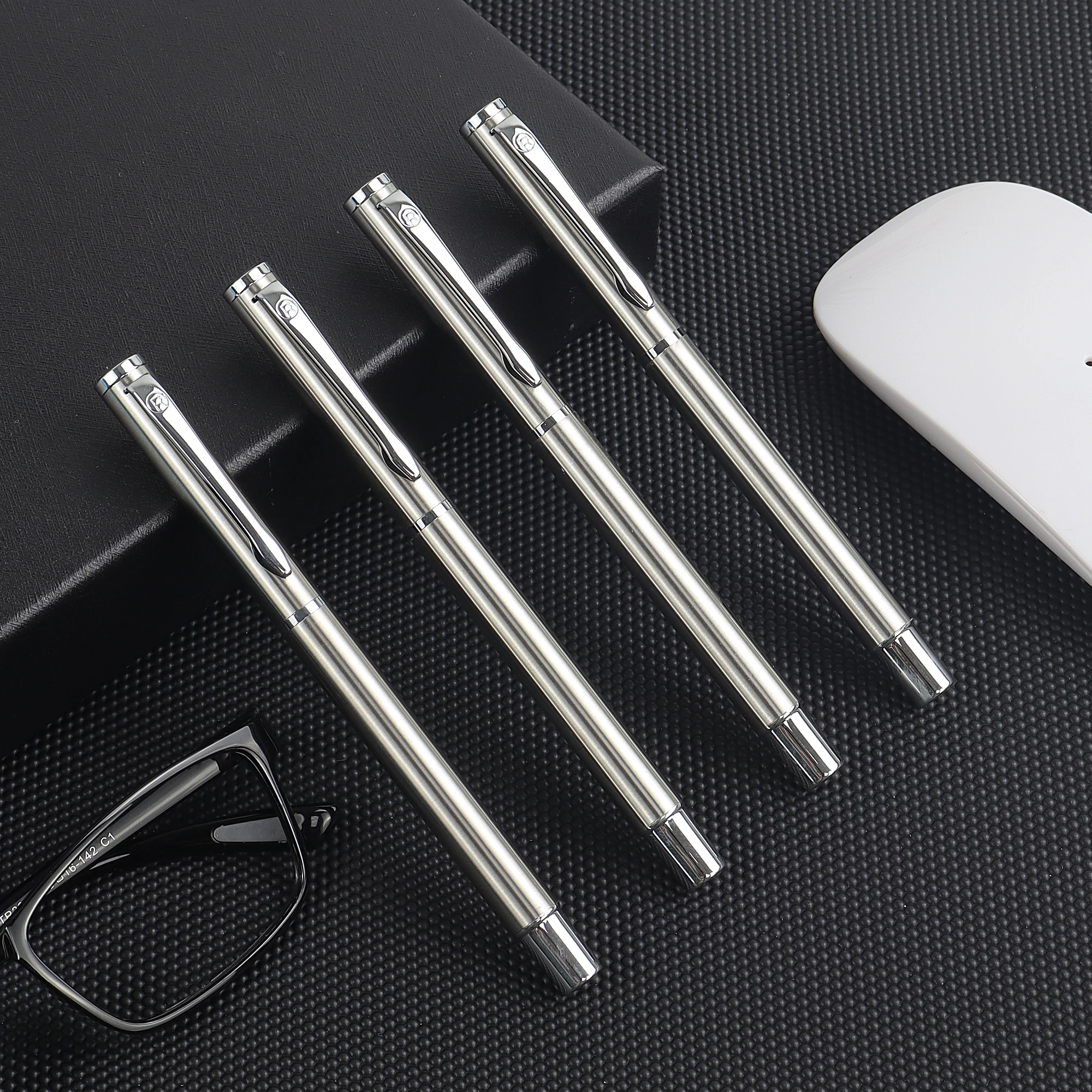 1set Professional Business Fountain Pen Low-Key Convenient Lightweight Design On-the-Go Use fountain pen