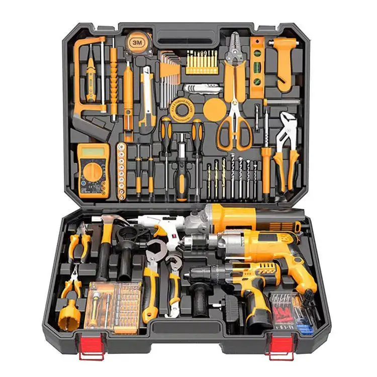 

Industrial Grade Household Toolbox Multi-Function Hardware Electrical Maintenance Hand Tool Kits