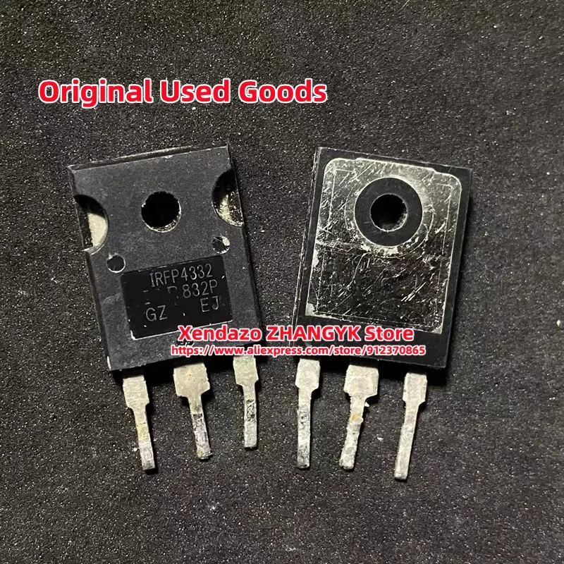 대형 칩 고전력 트랜지스터 MOSFET N-CH, IRFP4332, IRFP4332PBF, 250V 57A TO-247, 10PCs/로트, 
