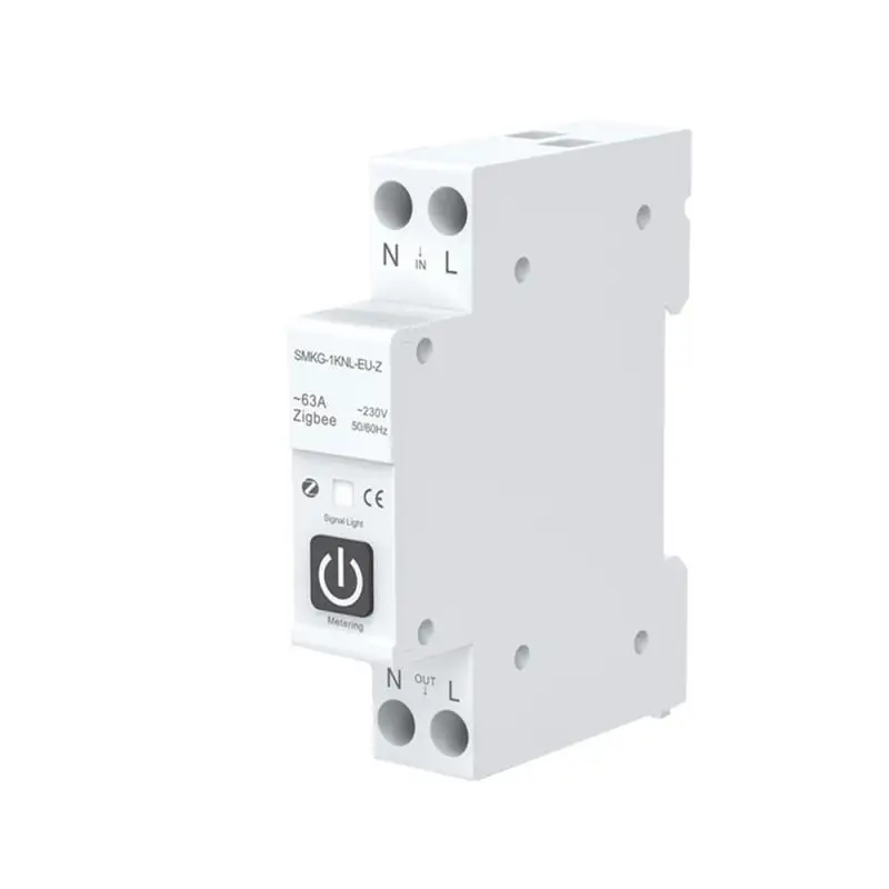 

Умный автоматический выключатель TUYA ZigBee, выключатель с дистанционным управлением, работает с приложением Alexa Home на яндекс Алисе
