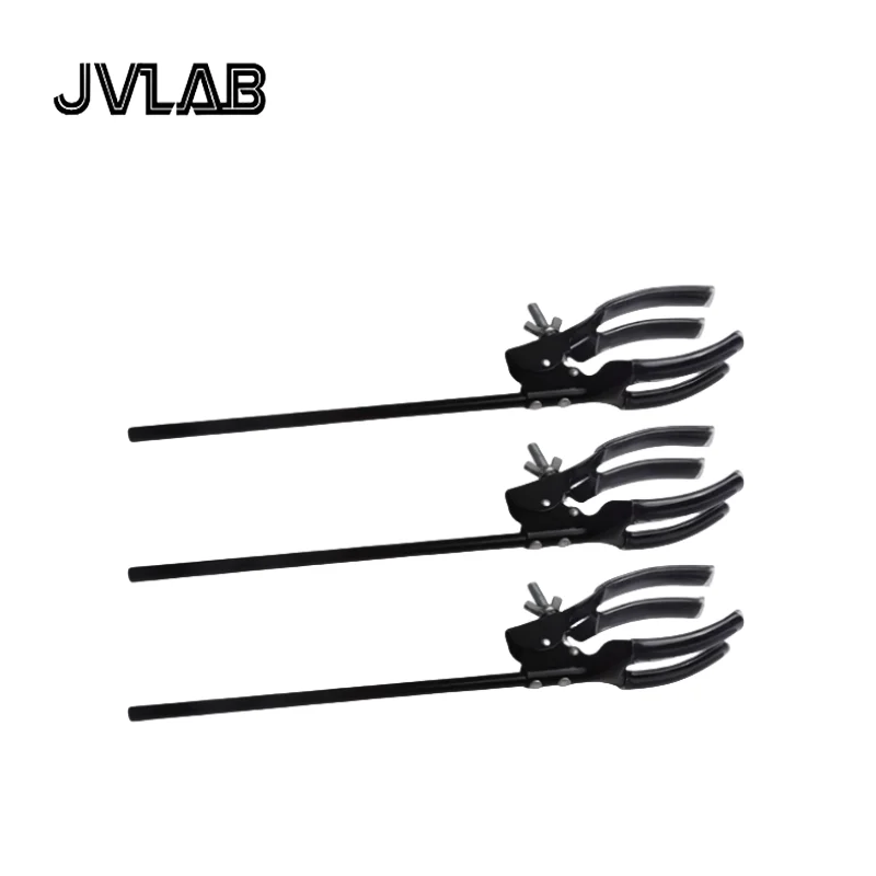 Laboratory Universal Clamp Four-Jaw clamp Flask Clamp Condenser Tube Anti Slip Rubber
