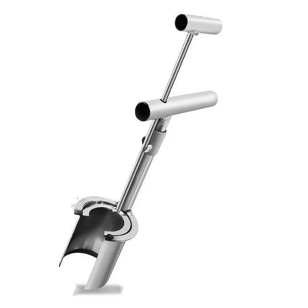 Plant And Fruit Tree Seedling Transplanter Stainless Steel Handheld Garden Barrel Transplanter Planting In Greenhouse