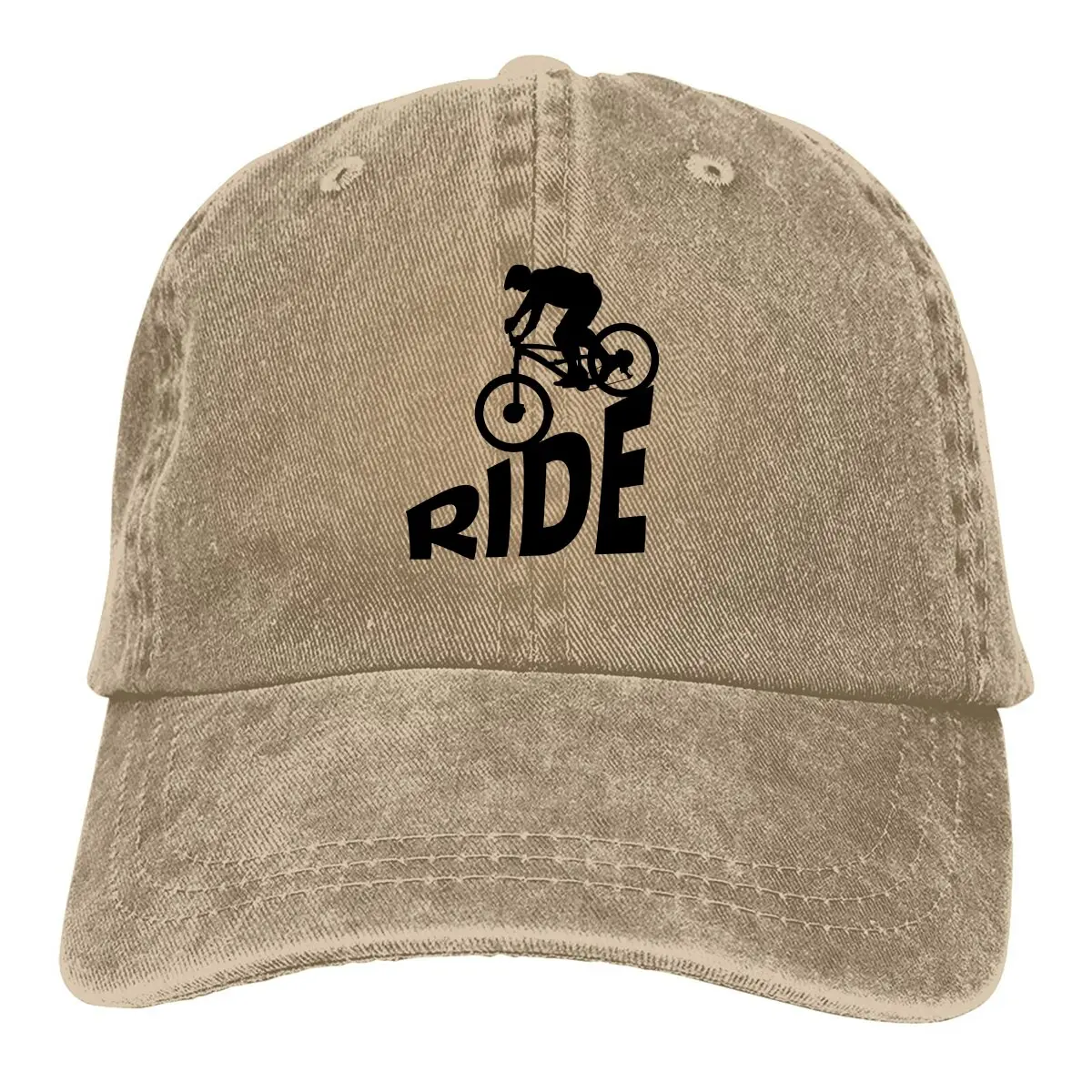 

Pure Color Dad Hats Mountain Biker Women's Hat Sun Visor Baseball Caps Cycling MTB Biking Peaked Cap