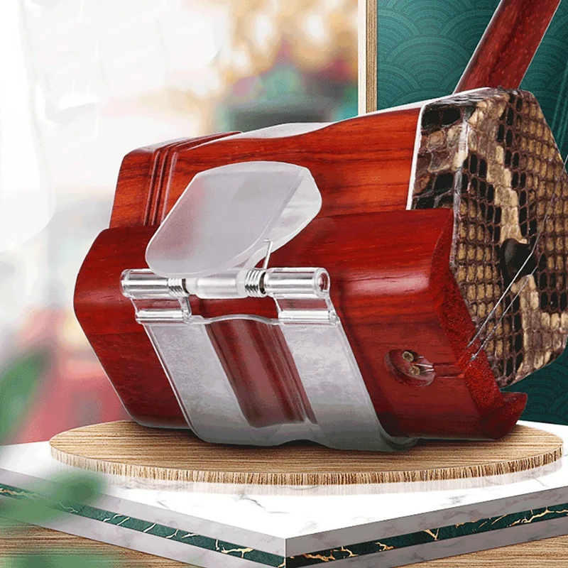Portable Erhu Holder Erhu Waist Support Musical Instrument Accessories Transparent White Holder Accessories erhu accessories