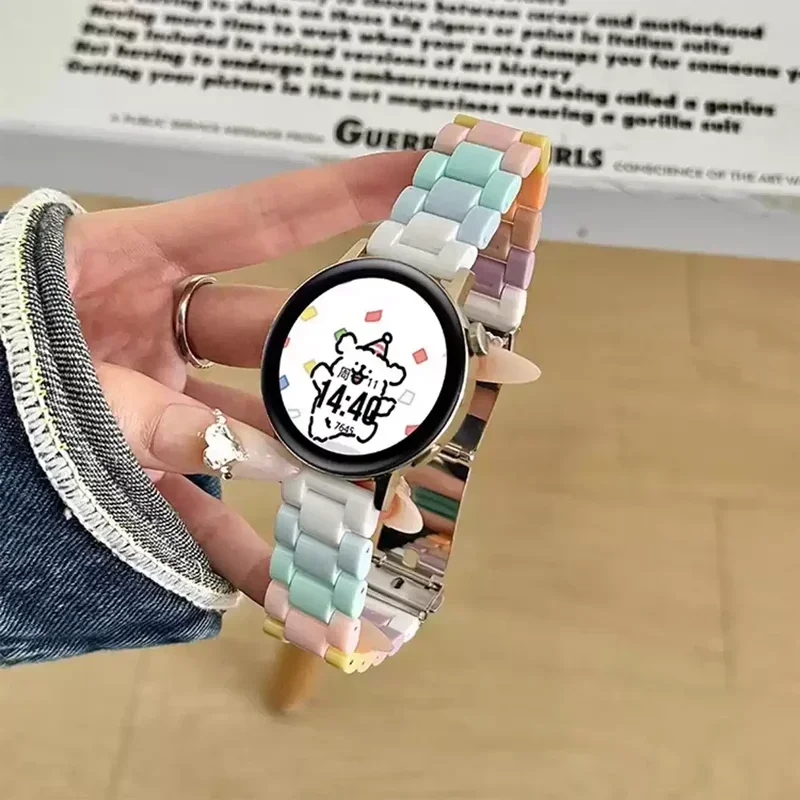 Versatile Resin Strap for Smartwatches - 20mm/22mm Band