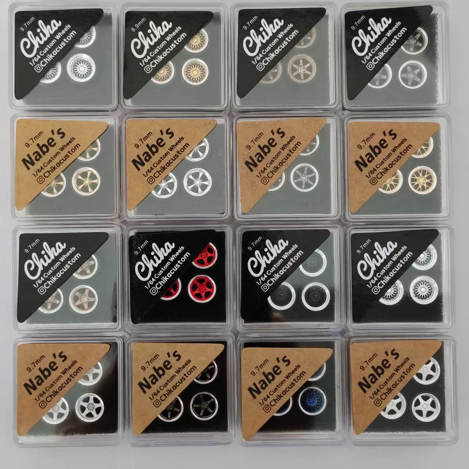 1/64 チカ・ナベス ホイールまたはブレーキキャリパー 8.9mm 9.7mm