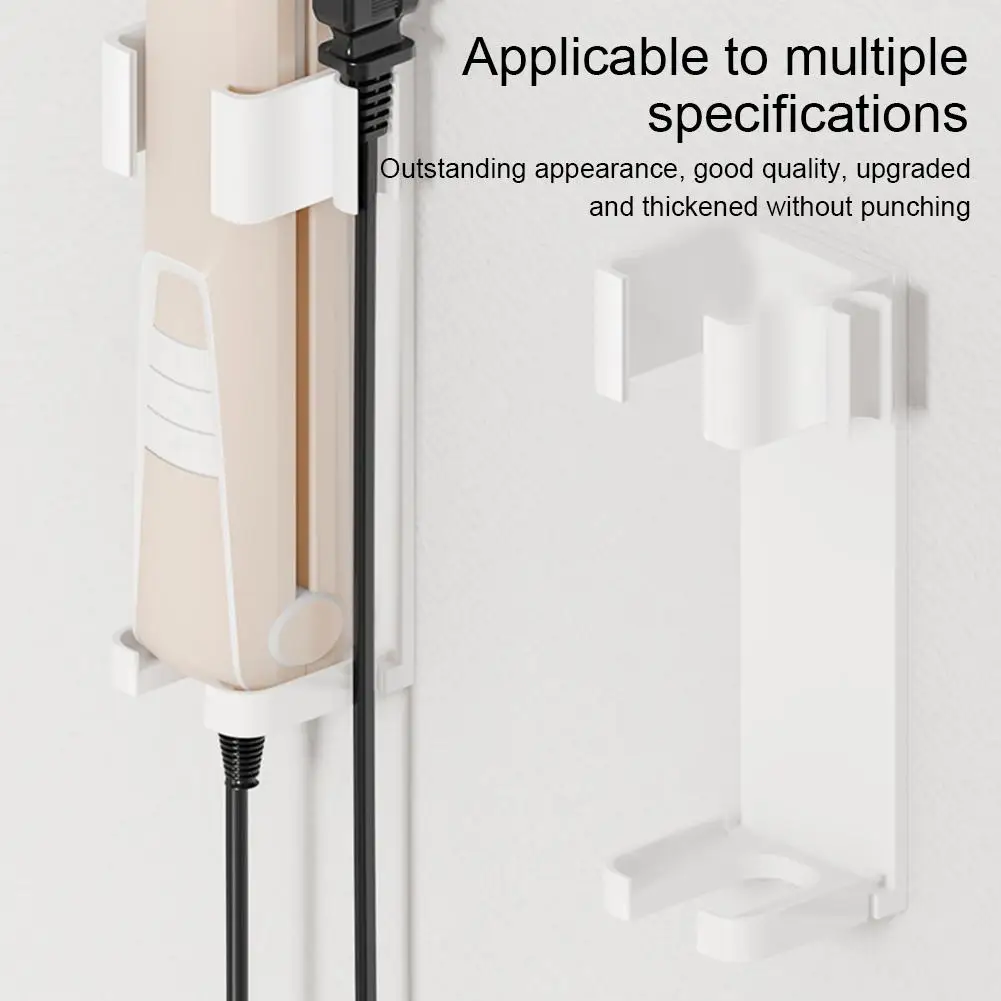 Wall Mount Holder For Dyson Styler Hair Curling Iron Aluminum Organizor Storage Rack Suitable Various Curly Hair Sticks 3