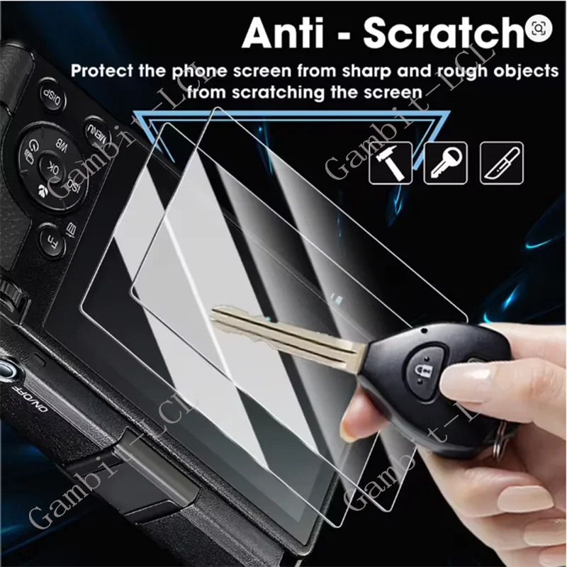 Premium Tempered Glass Camera LCD Screen Protector