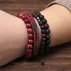 Conjunto de Pulsera de Labradorita Natural, Hematita Real, Limpieza de Energía