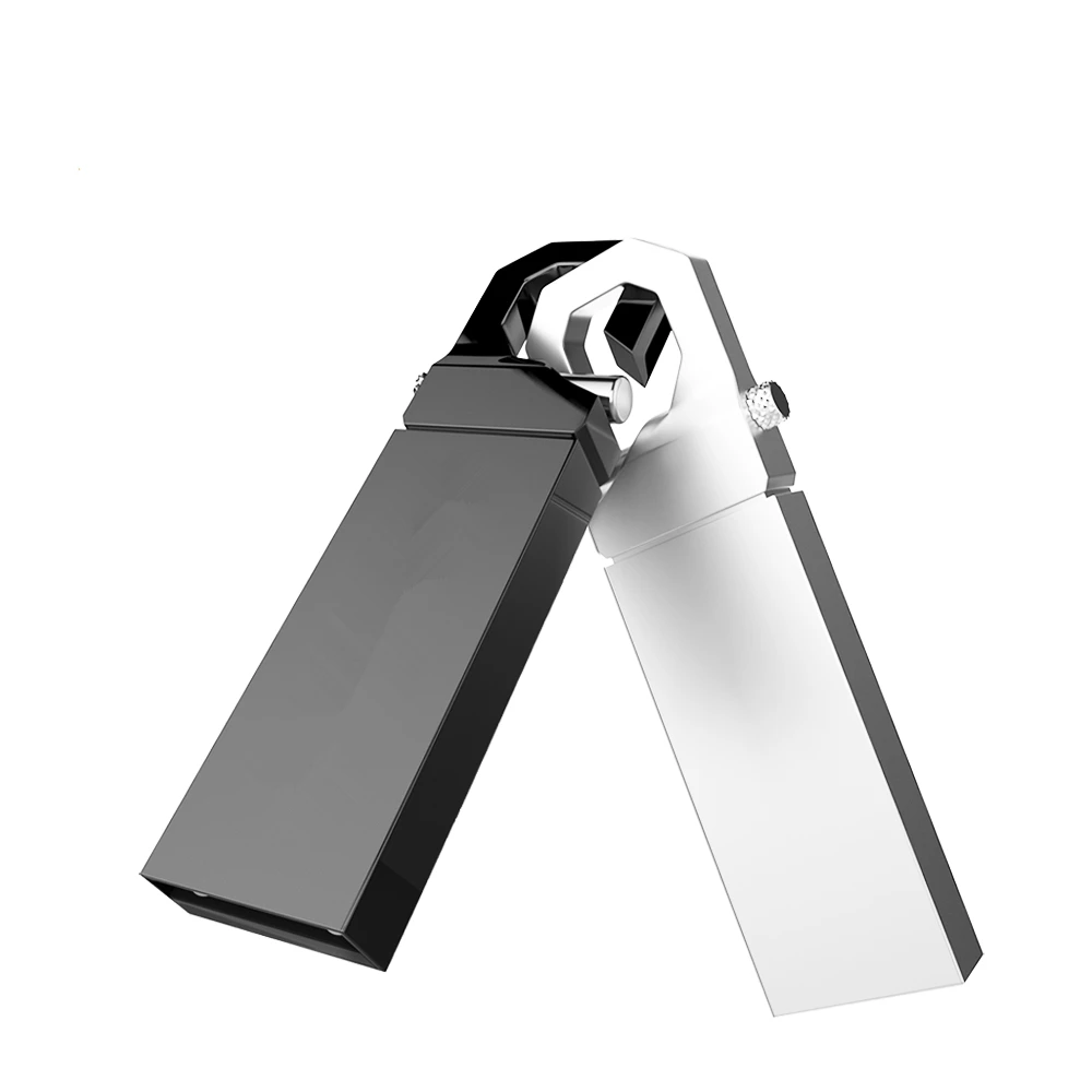 Usb Flash Drive 64gb Pen Drive gb 16 32gb de Memória Metal Cel Memoria Usb Stick 8gb 4gb Presente Pendrive u Disk Novo - Imagem 2