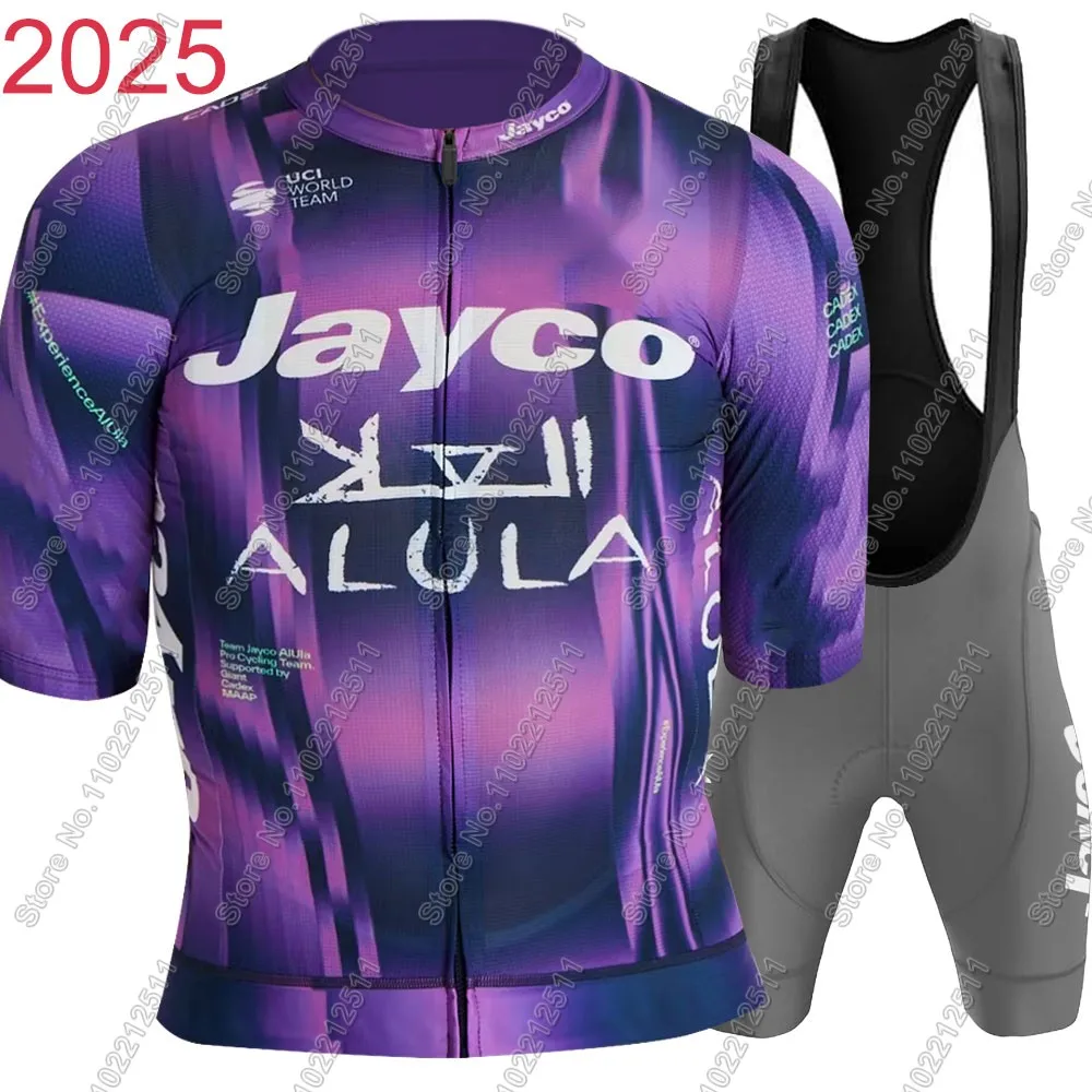 Cycling Jersey Set Jayco Alula Team Cycling Jersey Set Mens Australia Short Sleeve Clothing Road Bike Shirts Suit Bicycle Bib Shorts MTB Wear