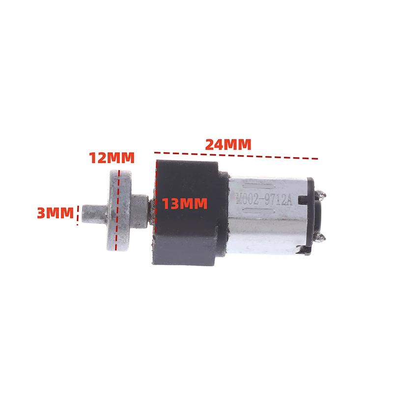 1PC Electric Motor DIY Toy DC5V-6V Micro N20 Gear Motor With Dust Cover Slow Speed Metal Gearbox Reducer