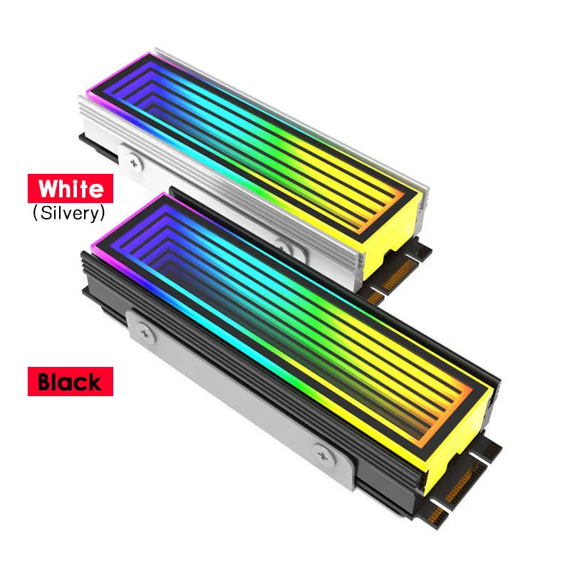 Jumpeak ARGB ȭ ǻ 2280 SSD M2  PC RGB M.2 ϵ ũ Nvme  濭,  ɿ ȿ, 5V