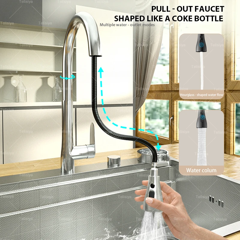 Kitchen Stainless Steel Large Sink Multifunctional Kitchen Sink Cleaning Ingredients and Cutlery