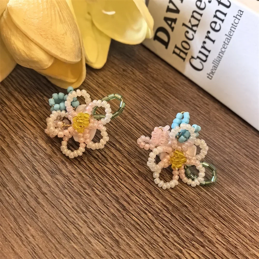 1Pcs 은방울꽃 신발 끈 참 동백 진주 꽃 신발 참 버클 DIY 운동화 장식 액세서리