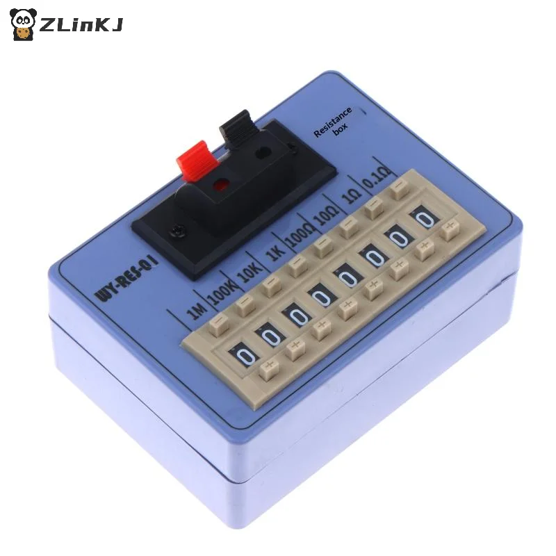 저항 박스 WY RES 01 프로그래밍 가능한 포켓 다이얼, 학교 과학 실험실 및 교육용으로 조절 가능