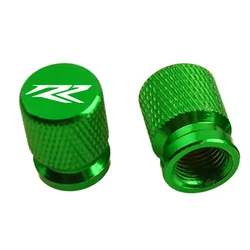 Premium Motorcycle Valve Caps - Enhanced Performance and Style (Green - RR)
