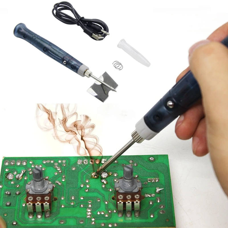 

Welding Light Tools For Soldering Professional Electric Indicator With Iron Portable Repair Pen Heating Rework Handle