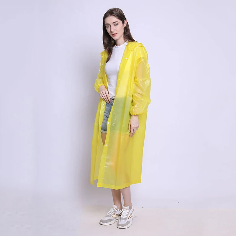 Raincoat Poncho Adult Waterproof Camping