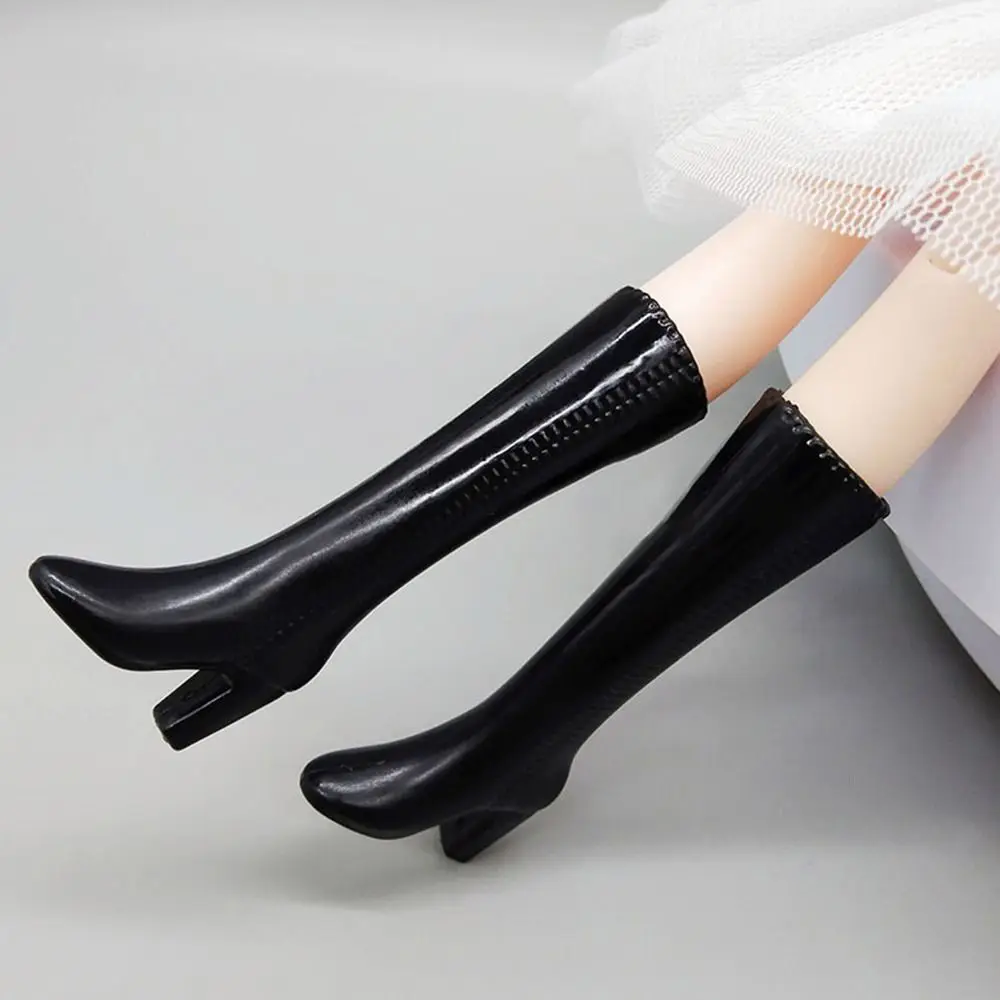 High Heels Stiefel Super Modell 30cm Figur Puppe Schuhe Qualität 1/6 Puppe Schuhe Original Puppe Freizeit stiefel weibliche Puppe Zubehör – Detail 4