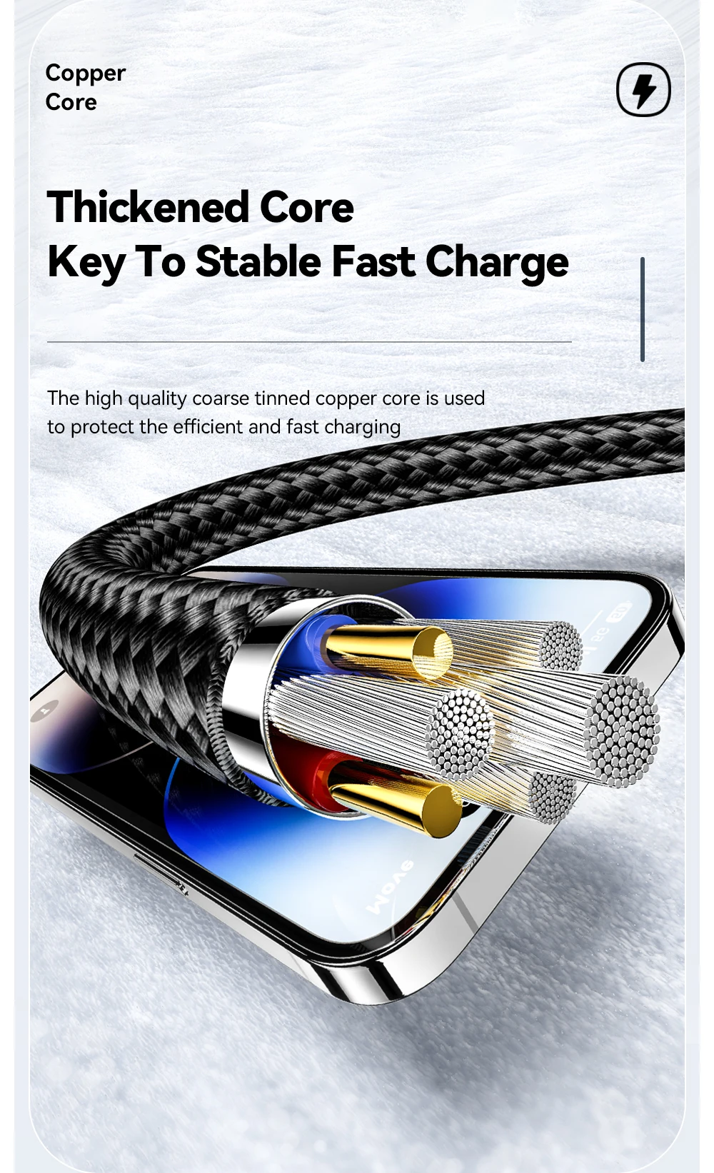 100W USB Type C Cable 90 ° LED Digital Display Cable 5A PD Fast Charging For iPh