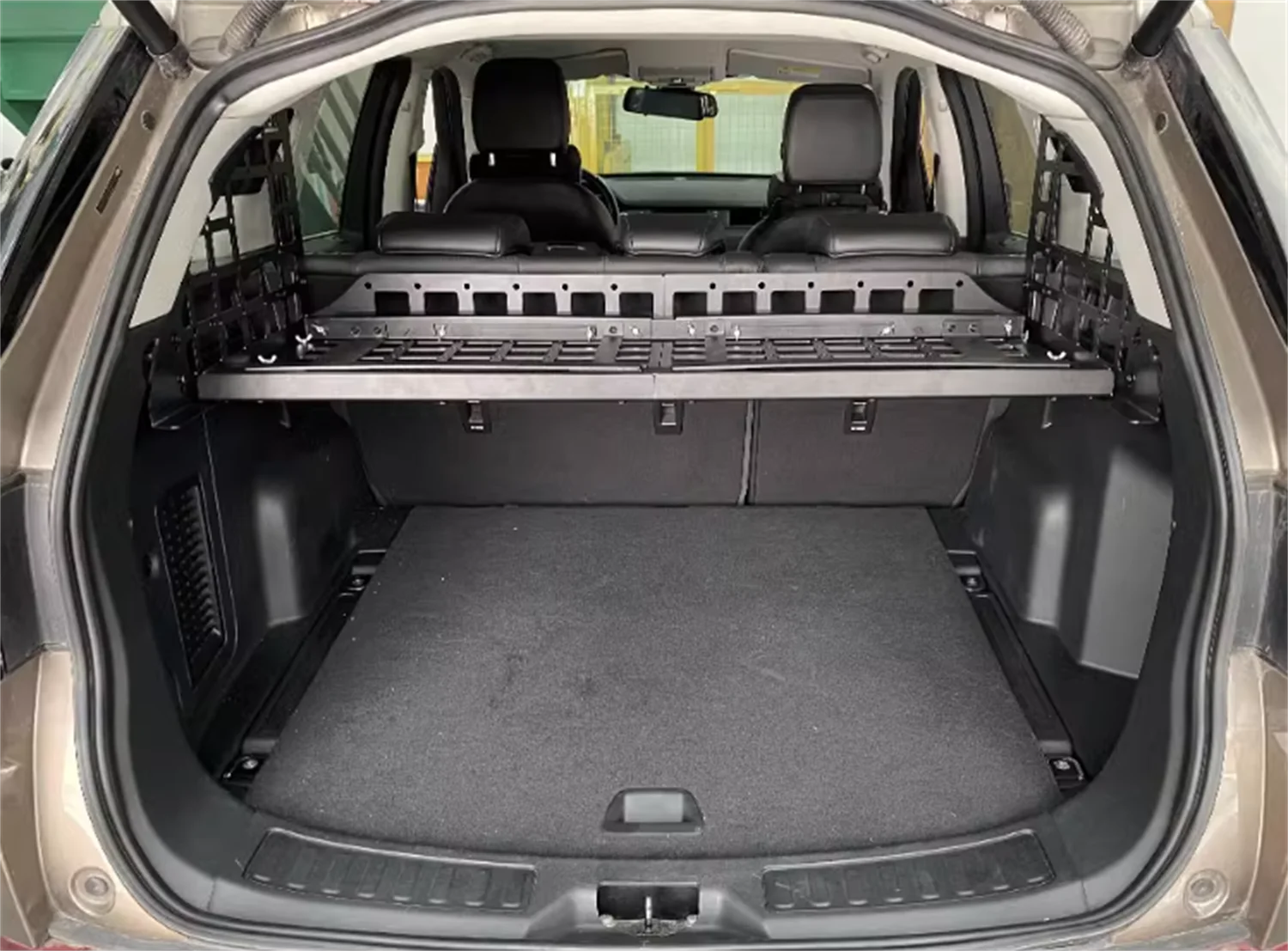 

For Land Rover Discovery Sport 5-Seat 2016-2023 Car Rear Trunk Shelf Modular Storage Racks Molle Panels Luggage Organizer 1 Set