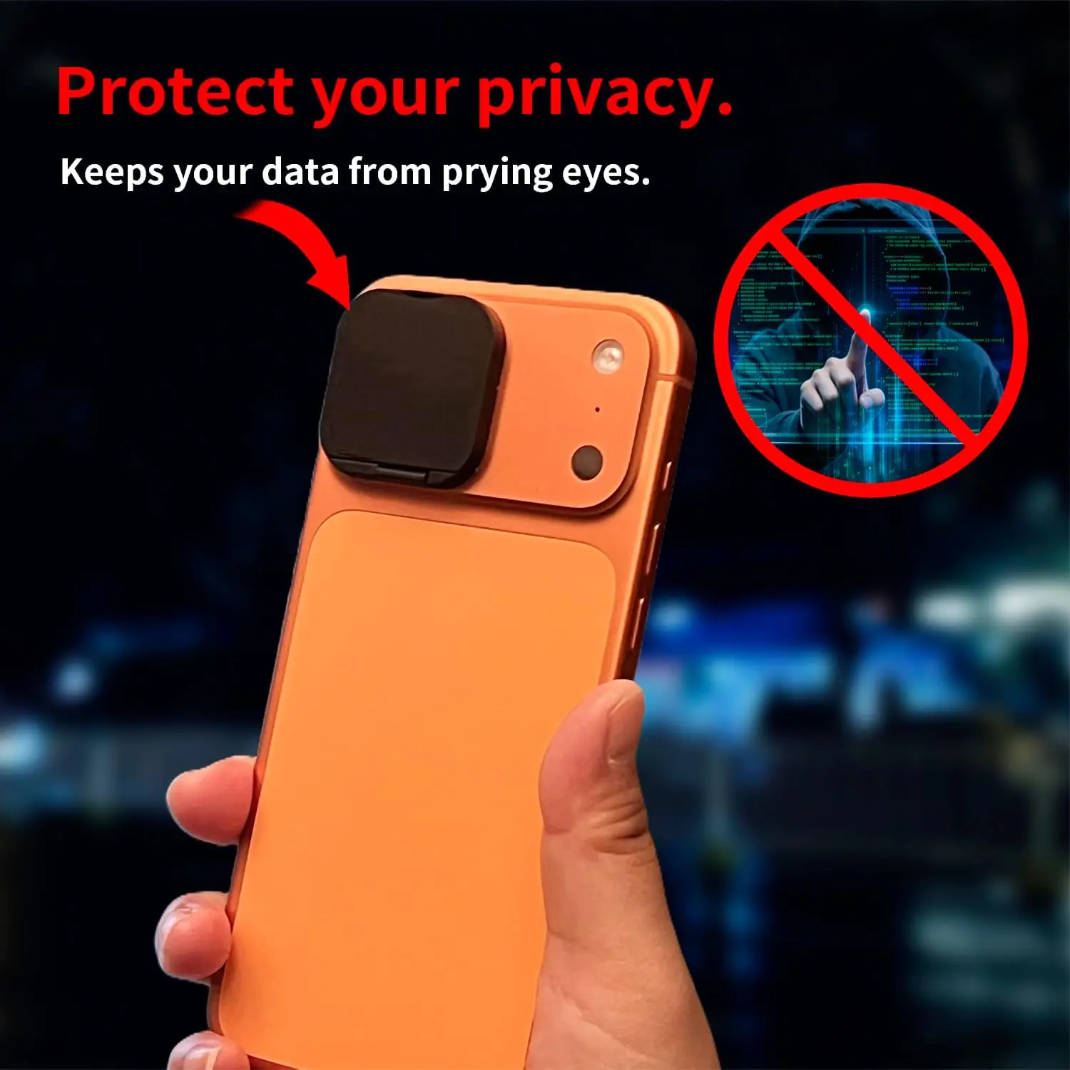 1-3 Pezzi Copri Fotocamera Privacy per iPhone 17 Pro/17 Pro Max, Protezioni Adesive Robuste per Fotocamera, Coperchi Protettivi per Lenti Posteriori - Image 5