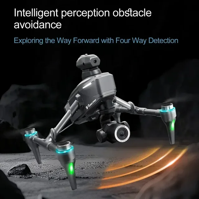 2024 V196 Original GPS Dron 5G Professional 8K HD Aerial Photography Dual-Camera Omnidirectional Obstacle Avoidance Drone Gift 2