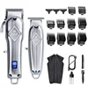 GLAKER Hair Clipper & Trimmer Kit - Cordless, LED Display, Long Battery Life, Adjustable Steel Blades, Spectacular Comfort - K11 1