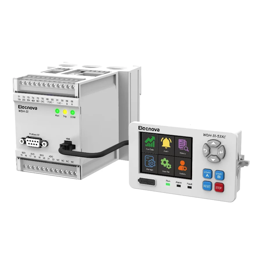 

WDH-31-530 TFT display residual current temperature protection intelligent motor controller