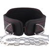 EVA Dip Belts with chian,Pull-Up Belt Strength Training Protection Gym Squat Powerlifting Belts,Weightlifting Brace Belts 3