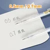 Deli 0.5/0.7mm Mechanical Pencil HB Pencil Leads Set Automatic Pencil Core Refill Art Drawing Sketching Students School Supplies 5