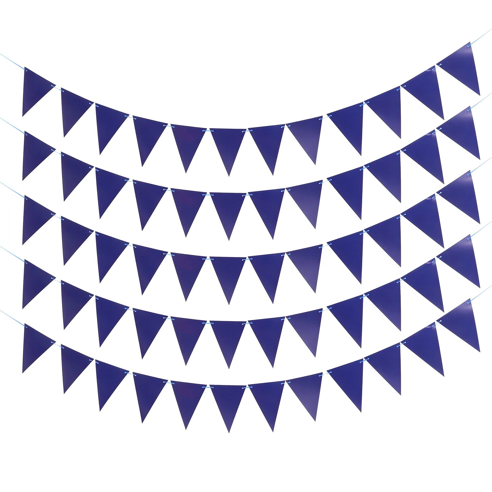 

5pcs Blank Triangle Banners Pennant Bunting Flags Party Hanging Flags Wall Hanging Triangle Banners