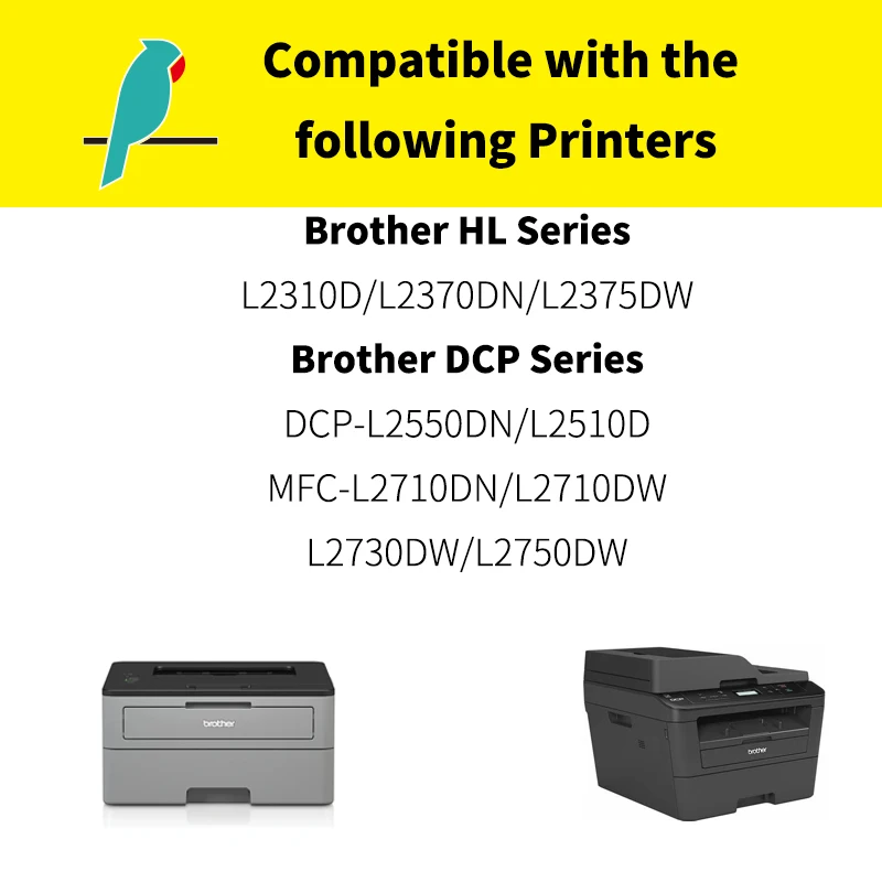 2 Toner Cartridges Compatible With Brother TN2420 TN2410 HL-L2310D HL-L2350DN HL-L2350DW HL - View #13