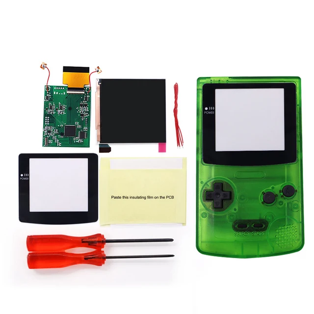 Ips液晶画面キット、バックライト輝度タッチセンサー、ゲームボーイ 