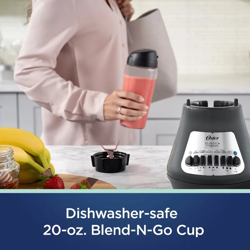 Oster Party Blender with XL 8-Cup Capacity Jar and Blend-N-Go Cup 5