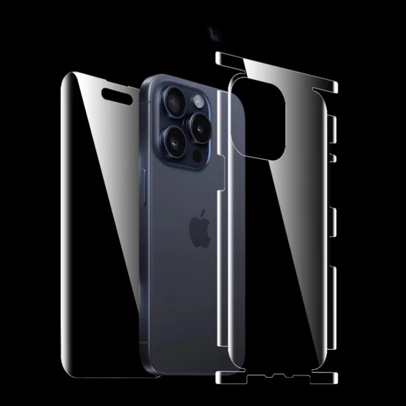 HD Clear Matte Hydrogel Back Screen Protector - Full Coverage and Durable Film