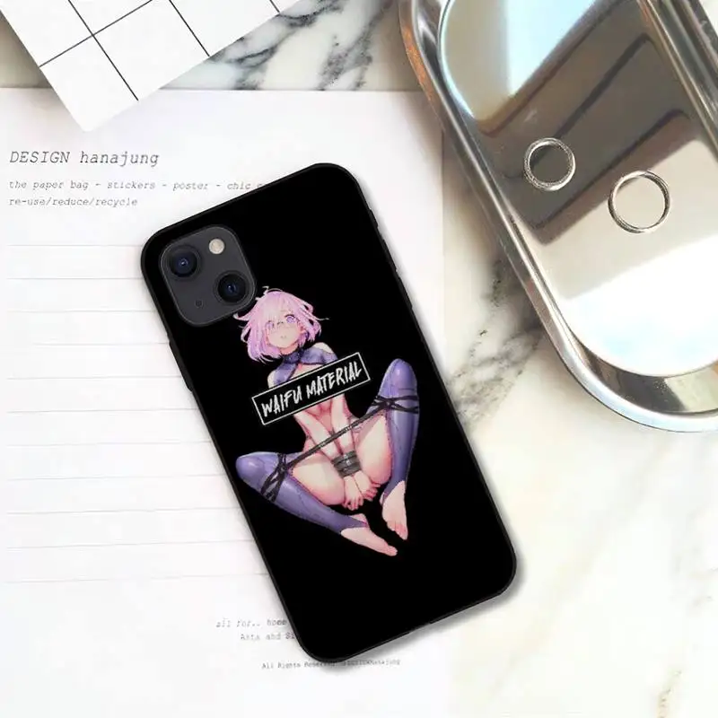 Anime Hentai Onee Chan kawaii Phone Case For iPhone 11 12 Mini 13 Pro XS Max X 8 7 6s Plus 5 SE XR Shell iphone se silicone case