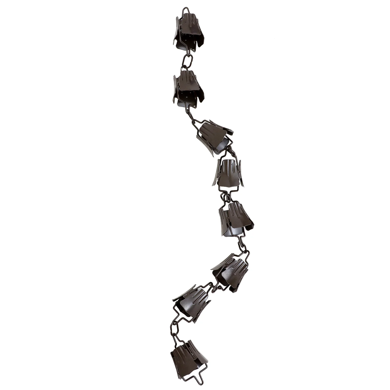 Metal Rain Chain Rain Catcher For Gutter Roof Outdoor Decoration Metal Drainage Chain Downspout Tool 1m stainless steel chains,rain chain adapter