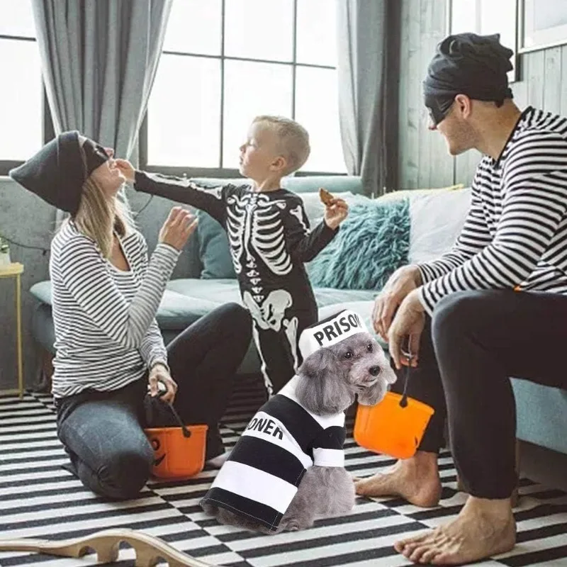 Prisoner Dogs/Cats Costume 6
