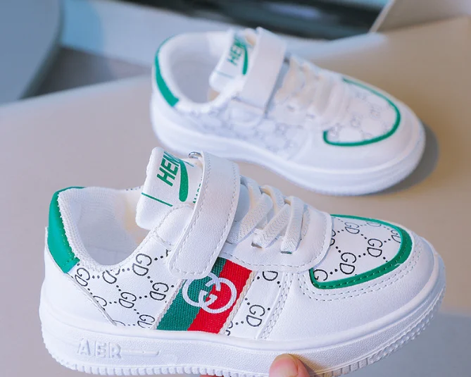 Baby Soft Soles Non-slip Toddlers Sport Shoes Fashion Breathable Boys Leather Sneakers Spring Autumn Girls Fashion Walking Shoes 3