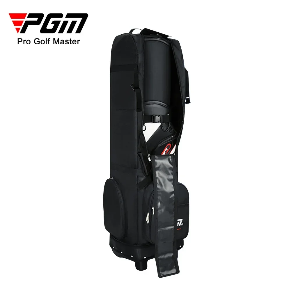 PGM 골프 항공 가방, 방수 골프 가방, 바퀴 달린 여행 대용량 보관, 실용적인 접이식 비행기 공 가방, HKB012 
