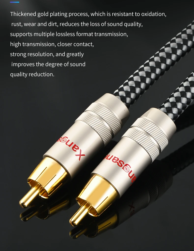prata, cabo Subwoofer, SPDIF, amplificador de potência