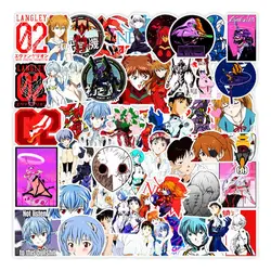 10/30/50Pcs EVANGELION Autocollants EVA NEON GENESIS Anime Autocollant Ordinateur Portable Pvc Étanche Graffiti Dessin Animé Autocollants Enfants Jouets Classiques 