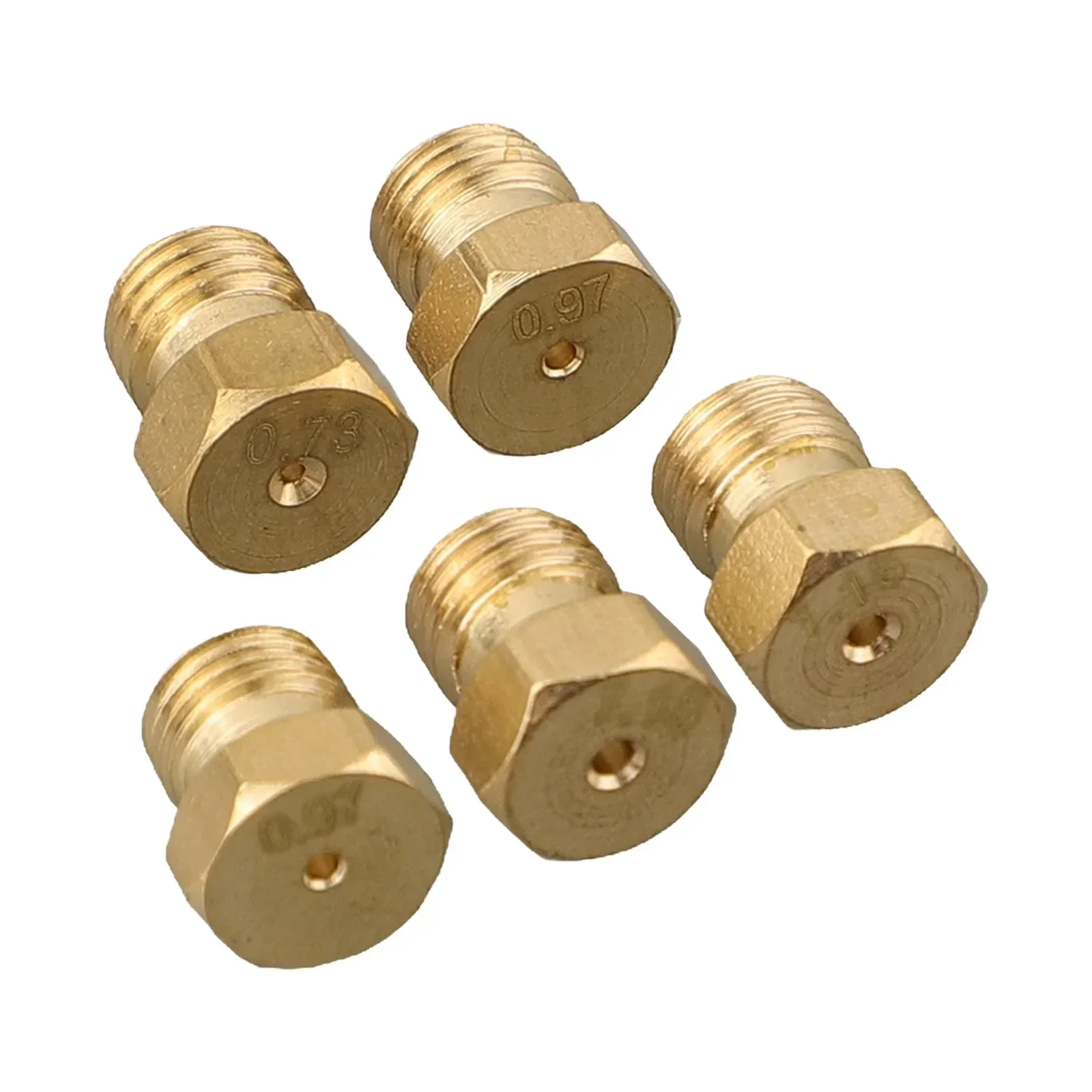 5PCS Burner Gas Natural Gas Hob Conversion Kit Jets Nozzles Injectors Set Stove Accessories Nozzles DIY Burner Parts