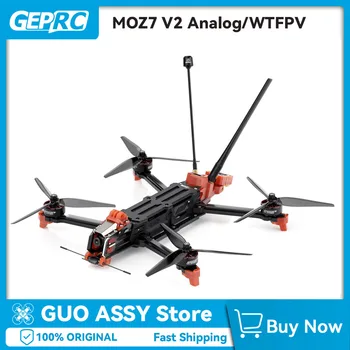 GEPRC MOZ7 V2 FPV Drone O4 Pro Edizione a lungo raggio: la qualità della trasmissione video raggiunge 1080p/100fps in H.265
